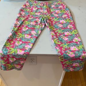 Vintage Lilly Pulitzer cropped pants